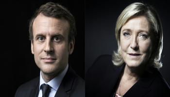 لوبان وماكرون/ فرنسا/ سياسة/ 04 - 2017