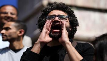 وقفة عند نقابة الصحافيين المصريين/العربي الجديد