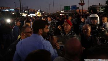اعتصام على طريق قصر بعبدا-سياسة-حسين بيضون