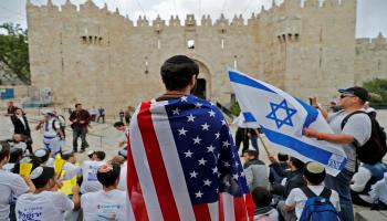 القدس/العلم الأميركي/أحمد غرابلي/فرانس برس