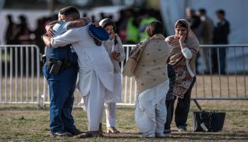 نيوزيلندا/تشييع ضحايا مذبحة المسجدين/كارل كورت/Getty