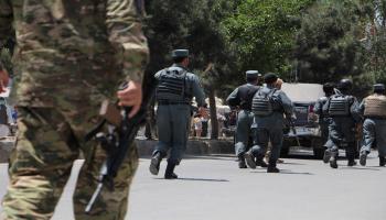 قوات الأمن الأفغانية-سياسة-هارون صاباوون/الأناضول