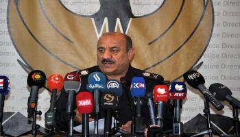 العراق- مجتمع-رئيس شرطة أربيل عبد الخالق طلعت -11-17(فيسبوك)