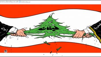 كاريكاتير لبنان السعودية / حجاج