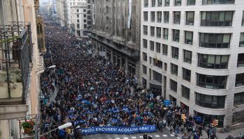 تظاهرة/ إسبانيا/ سياسة/ 02 - 2017