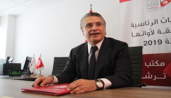 مرشح الرئاسة في تونس نبيل القروي-سياسة-فرانس برس