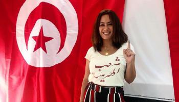 هند صبري/الانتخابات التونسية/فيسبوك