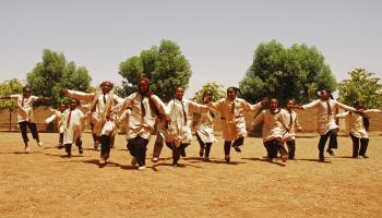تلاميذ مدارس في السودان (Getty)