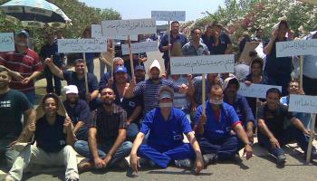 اضراب العمال في مصر