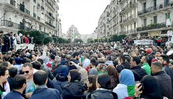 مظاهرات في العاصمة الجزائرية رافضة للانتخابات (العربي الجديد)