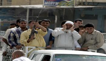 رصاص عشوائي في بغداد(رمزي حيدر/فرانس برس)