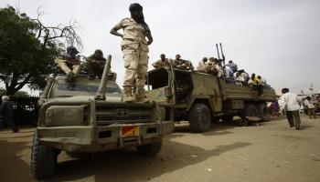 سياسة/مسلحون سودانيون/(أشرف الشاذلي/فرانس برس)