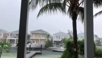 الإعصار دوريان يضرب جزر البهاما (لوسي ووربويز/Getty)