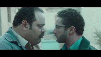أحمد الفيشاوي ومحمد ممدزح في مشهد من الفيلم (يوتيوب)