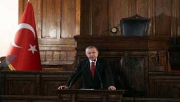 رجب طيب أردوغان/البرلمان التركي/Getty