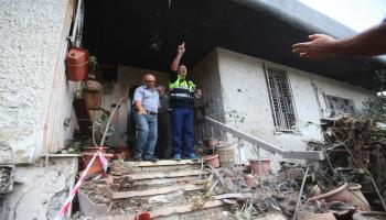 المقاوة تقصف مدينة أسدود الإسرائيلية، قصف إسرائيل (AFP)