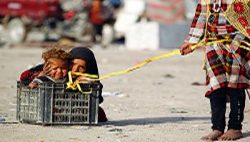 فقر في العراق/مجتمع/10-2-2017 (حيدر حمداني/ فرانس برس)