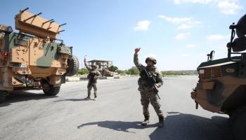 سياسة/قوات تركية في سورية/(عمر حاج قدور/فرانس برس)