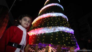 مسيحيو غزة يعانون في أعياد الميلاد (عبد الحكيم أبورياش)