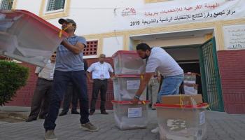 الانتخابات في تونس-سياسة-(فتحي بلعيد/فرانس برس)