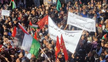 تظاهرات مؤيدة لفلسطين/ العربي الجديد
