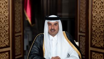 أمير قطر Qatar Emirate Council / Handout/Anadolu