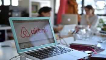 airbnb ARTIN BUREAU/AFP