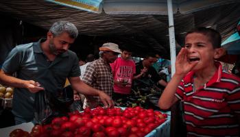 سوق في غزة - جيتي