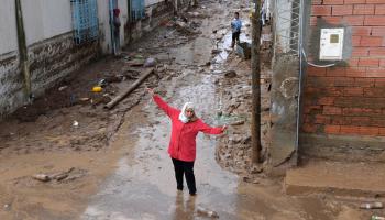 فيضانات في تونس 1 - مجتمع
