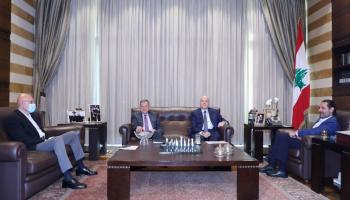 اجتماع لرؤساء الحكومات السابقين في لبنان (فيسبوك)