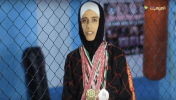 ملاكمة يمنية/ سهام عامر