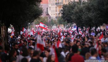 تظاهرة في بيروت في لبنان 1 - مجتمع