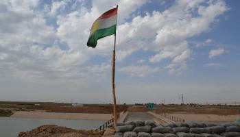 العلم الكردي/كركوك/Getty
