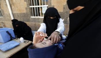 شلل الأطفال في اليمن/غيتي/مجتمع
