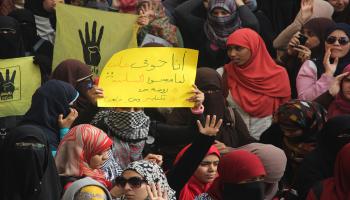 أسبوع ثوري ضدّ براءة مبارك (الأناضول)