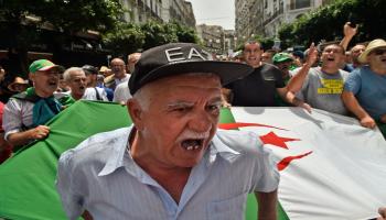 الجزائر/تظاهرات شعبية/Getty