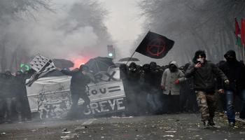 تظاهرات فرنسا/Getty