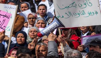 احتجاج أطباء تونس/مجتمع/23-8-2017 (أمين لاندولسي/ الأناضول)