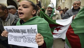 الجزائر/تظاهرات/Getty