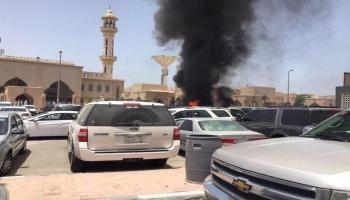 انفجار مسجد بمدينة الدمام بالسعودية