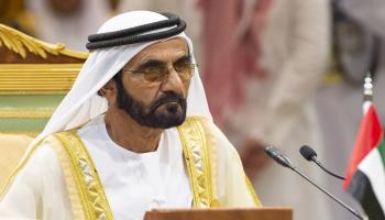 حاكم دبي الشيخ محمد بن راشد آل مكتوم (الأناضول)