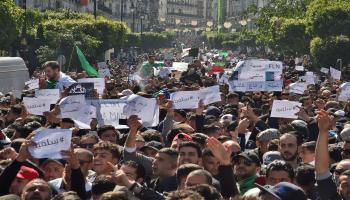 الجزائر/تظاهرات/Getty