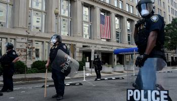 الشرطة الأميركية واشنطن OLIVIER DOULIERY/AFP