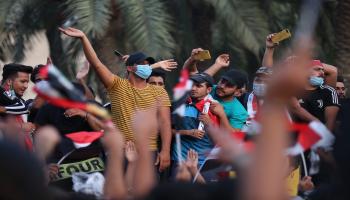 العراق/تظاهرات في ساحة التحرير/مرتضى سوداني/الأناضول