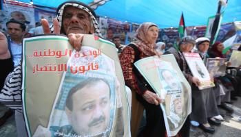فلسطين/تضامن مع الأسرى المضربين/سياسة/عصام ريماوي/الأناضول