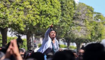 احتجاجات في تونس1/مجتمع/2-5-2017 (ناسر طالل/ الأناضول)