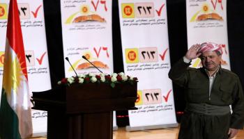 مسعود برزاني (صافين حامد/ أ ف ب)