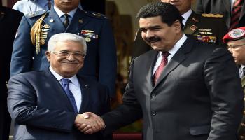 محمود عباس ونيكولاس مادورو