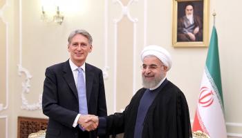 إيران - سياسة - روحاني مع السفير البريطاني
