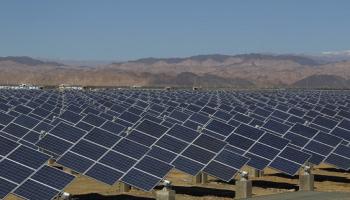 محطات لتوليد الطاقة الشمسية في الصين